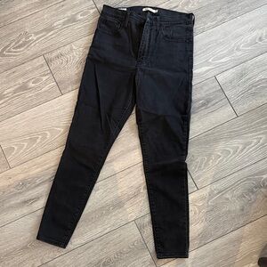 Levi’s Mile High Super Skinny Black Women's Jeans